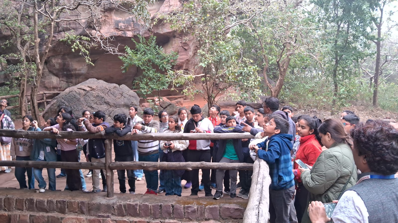 Winter excursion for Middle School to Bhopal